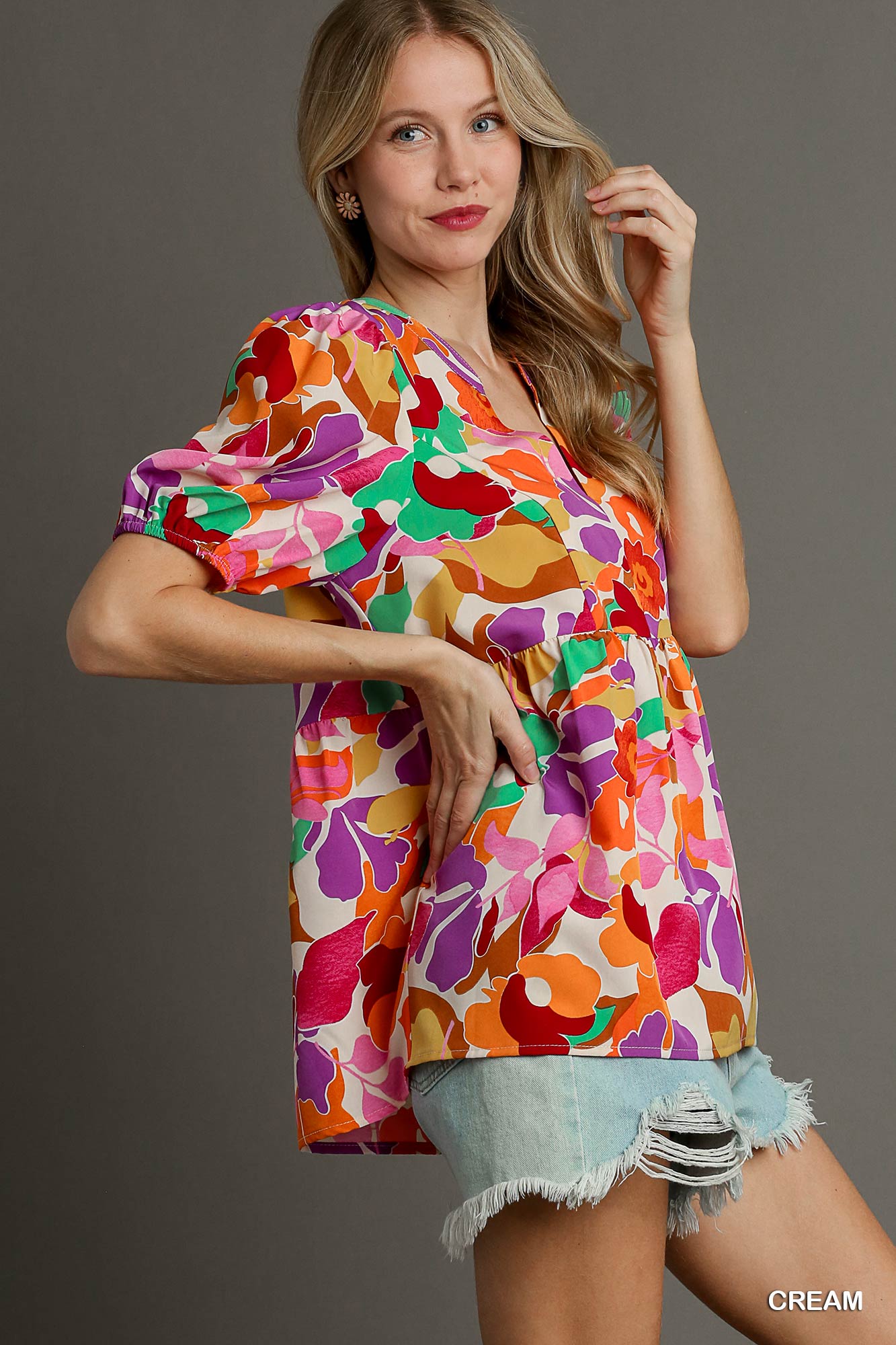 Floral Print Top