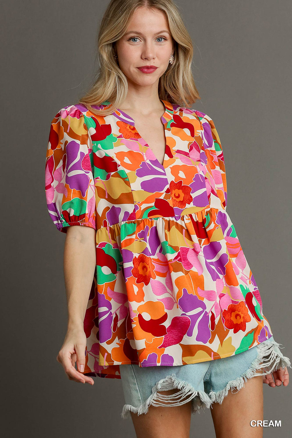 Floral Print Top